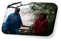 J&M at Iguacu Falls