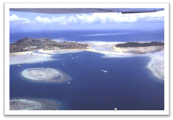 Some of the little Islands from above