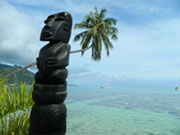 Polynesien sculpture - Moorea